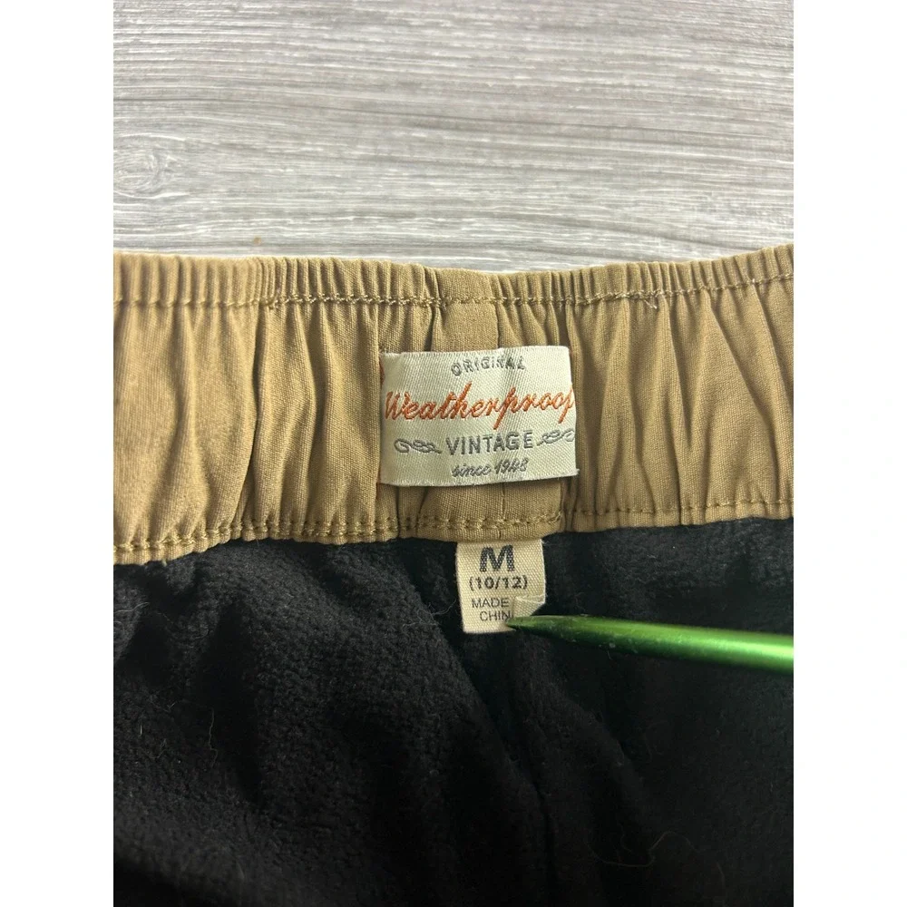 Weatherproof Vintage Youth Boys' Utility Pocket Pull-On Tech Jogger Tan Size M
